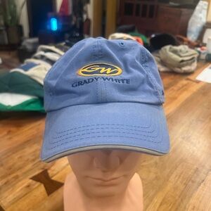 Grady White Logo Light Blue Baseball Cap